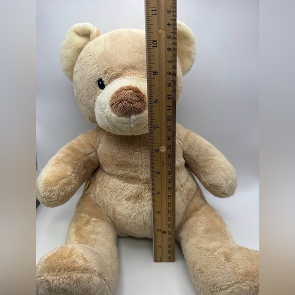 Build A Bear Asthma Friendly Tan Plush Stuffed Animal Teddy Bear Toy - Picture 5 of 8
